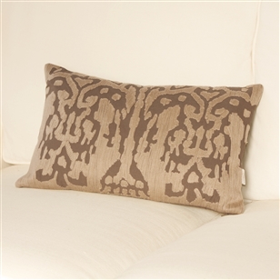 Bedroom | Scatter Cushions | Ikat Cushion - Mink