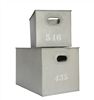 Kitchen & Dining | Home Organisation | Vintage Industrial Style Zinc Boxes - Set of 3