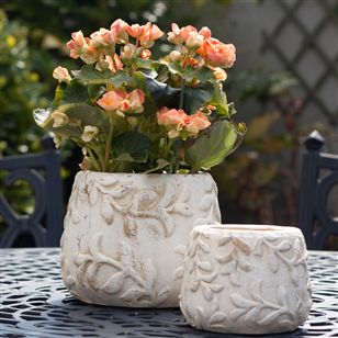 Bath & Beauty | Vases and Planters | Rustic Flower Pots - Large