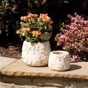 Bath & Beauty | Vases and Planters | Rustic Flower Pots - Small