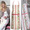 Kitchen & Dining | Tableware | ELisa White Apron - Vintage Style Print