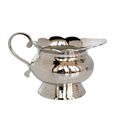 Silver sugar and creamer set