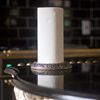 Kitchen & Dining | Tableware | Mango Wood Kitchen Roll Holder With Silver Trim