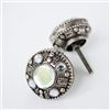 Kitchen & Dining | Hardware and Knobs | Silver And Crystal Decorative Drawer Knobs