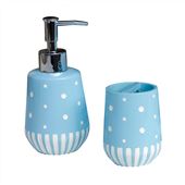 Children's Lotion Dispenser and Tooth Brush Holder