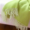 Bath & Beauty | none | Pistachio Green Wool Throw