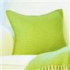 Living Room | Scatter Cushions | Pistachio Green Wool Cushion Cover