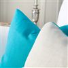 Living Room | Scatter Cushions | Turquoise & Oatmeal Linen Cushion Covers