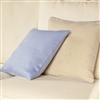 Living Room | Scatter Cushions | Lilac Blue & Oatmeal Linen Cushion Covers