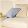 Living Room | Scatter Cushions | Lilac Blue & Oatmeal Linen Cushion Covers