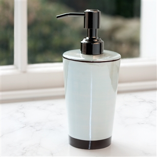 Bath & Beauty | Countertop Accessories | Luxury Seafoam Soap/Lotion Dispenser