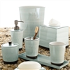 Bath & Beauty | Countertop Accessories | Luxury Seafoam Toothbrush Holder