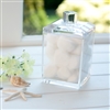 Bath & Beauty | Beauty Organisers | Clear Acrylic Storage Jar