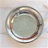 Bath & Beauty | Countertop Accessories | Silver Monogram Soap Dish With Feet