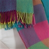 Bedroom | Throw Blankets | Candy Coloured Wool Throw