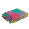 Bedroom | Throw Blankets | Candy Coloured Wool Throw