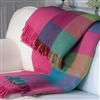 Bedroom | Throw Blankets | Candy Coloured Wool Throw