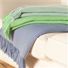 Bedroom | Throw Blankets | Ribbed Throw With Fringing