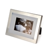 Bedroom | Picture Frames | Small Silver Picture Frame With Double Mount