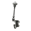 Bedroom | Hooks & Knobs | Vintage Silver Coat Hook