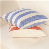 Striped Linen Cushion Covers