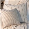 Bedroom | Scatter Cushions | Large Linen Striped Cushion