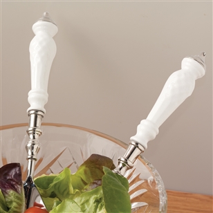 Kitchen & Dining | Tableware | Silver Salad Spoon Set