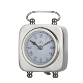 Silver Desk Clock