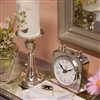 Bedroom | Table Accessories | Silver Desk Clock