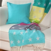 Multi Colour Star Throw