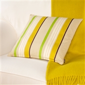 Large Striped Cushion