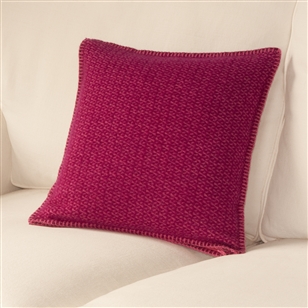 Bedroom | Scatter Cushions | Pink Punto Wool Cushion Cover