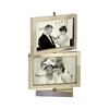 Bedroom | Picture Frames | Rotating Silver Multi-Aperture Picture Frame
