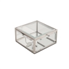 Bedroom | Table Accessories | Set of Two Clear Glass Storage Boxes