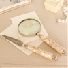 Bedroom | Table Accessories | Mother of Pearl Letter Opener Desk Set