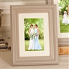 Bedroom | Picture Frames | LARGE Whitewash Wood Grey Picture Frame