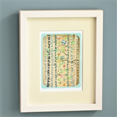Framed Artwork Of Vibrant Owls - Picture 2