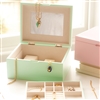Bedroom | Jewellery Storage | Pastel Green Jewellery Box