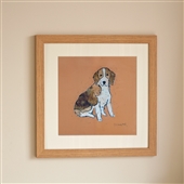 Framed Beagle Print