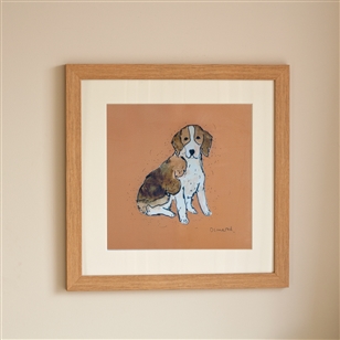 Bedroom | Artwork & Wall Decor | Framed Beagle Print