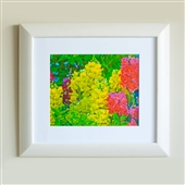 Framed Summer Garden Print Part 1