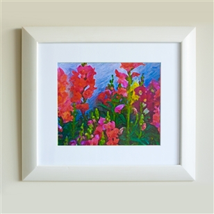 Bedroom | Artwork & Wall Decor | Framed Summer Garden Print Part 2