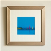 Framed Blue Sailing Print Part 2