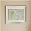 Bedroom | Artwork & Wall Decor | Framed Print of Postage Stamp Style Map