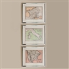 Bedroom | Artwork & Wall Decor | Framed Print of Postage Stamp Style Map