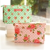 Bath & Beauty | Totes & Wash Bags | Country Floral Toiletry Bag With Polka Dots