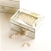 Bedroom | Jewellery Storage | Set of Pearl Topped Mirrored Jewellery Boxes