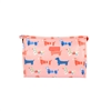 Bath & Beauty | Totes & Wash Bags | Dachshund Wash Bag in Pink