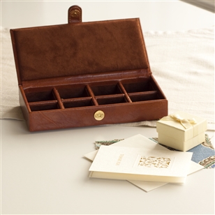 Bedroom | Jewellery Storage | Tan Brown Storage Box For Little Things