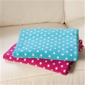 Polka Dot Baby Blanket